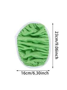 5片可重复使用高吸水性超细纤维拖把垫,适用于大多数标准拖把 - 多色 - 查看 15