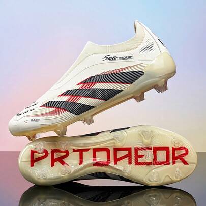 Men's Football/Soccer Shoes, Non-Slip Outdoor Professional Training Artificial Turf Football Boots, Lightweight Breathable Sports Shoes For Men And Women