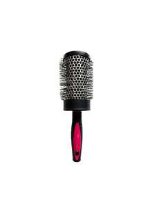 1 lược cuốn tóc màu đen và đỏ, lược uốn tóc bằng lông nylon, lược uốn tóc hình tròn có ống nhôm, dụng cụ tạo kiểu tóc mái, lược tạo kiểu tóc chịu nhiệt. - Nhiều màu - Xem 15