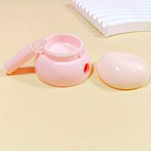 [Mini Reusable Lip Mask Storage Box] Portable Transparent Container, Suitable For Lip Masks And Lip Balms - Reusable Mini Cosmetic Container; Perfect For Holding Lip Gloss, Sample Sizes And Travel. Stylish And Reusable Cosmetic Container, A Must-Have Makeup Essential For Travel. - Multicolor - View 4