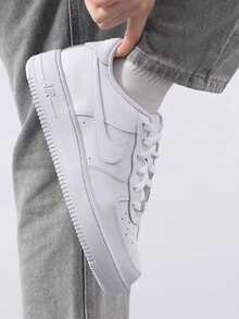 Giày trượt ván Nike AIR FORCE 1 '07 Classic, Unisex - trắng - Xem 3