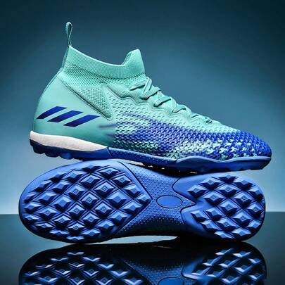Giày bóng đá nam, phù hợp cho cả nam và nữ, trọng lượng nhẹ, giày tập luyện chuyên nghiệp, giày sân cỏ nhân tạo, giày thể thao ngoài trời, giày thể thao thoáng khí.