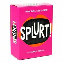 Splurt! Think Fast Say It First, Interactive Card Game, Suitable For Party, Family Gathering And Playing With Friends And Family, Game Gift!Cards Games,Adult Party Games,Friends Games,Gifts For Friends,Adult Games , Family - Card Game - 查看 1
