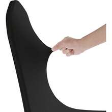 Waterproof Spandex Chair Covers, Elastic Dining Chair Slipcovers, Removable & Washable Polyester Outdoor Chair Covers, Suitable For Party, Banquet, Wedding Events, Hotel (Multiple Classic Colors), Multi-Functional Elastic Polyester Spandex Chair Covers For Dining, Party, Wedding, Banquet And Other Occasions - one-size - View 10
