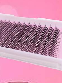 Hand Disabled Party Counterattacks! 240 Clusters Of Fairy Tale Fan-Shaped Eyelashes, Designed With C-Roll Pointed Wings, Thick And Soft Without Any Technique - View 4