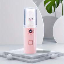 Handheld Nano-Spray Hydrating Instrument, Cold Spray, Gentle And Non-Skin-Damaging, 30ML Water Tank Capacity, Independent Transparent Protective Cover, USB Charging (150 MAh Lithium Battery), Compact And Portable, To Meet Daily Hydration Needs. - Multicolor - View 7