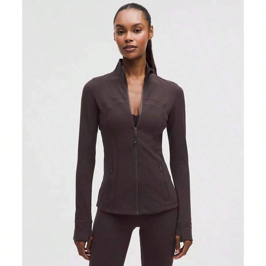 lululemon Define Cropped Jacket Nulu - Secoya - Ver 1