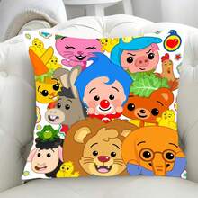 Cushion Covers 45x45 P-Plim Plim Decorative Pillowcases 40x40 Fall Decor Lounge Chairs Pillow Hugs Short Plush Duplex Printing - Style 1 - View 11