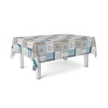 Kiva Waterproof And Stain-Resistant Oilcloth Tablecloth - Sizes From 100x140 To 300x140 Cm And Round 140 Cm - Oilcloth Tablecloth: Protection And Style For Your Table - Available In 13 Designs - 選項 12 - 查看 2