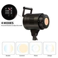 Bowens Video Studio Kit 135W Photography Light Dimmable Kit LED Lamp 2m Tripod Flash Studio Accessories 3000-6500K 3 Colors - Ver 2