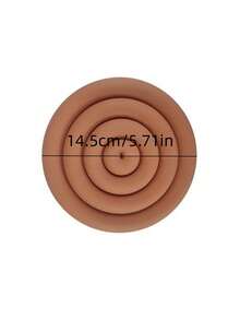 1/2 miếng đệm cách nhiệt, chịu nhiệt và chống trượt, thích hợp cho cốc, ly, bình giữ nhiệt, bàn làm việc tại nhà và văn phòng, mềm mại và bền bỉ, dễ vệ sinh, sử dụng được trong nhiều trường hợp. - Màu sắc ngẫu nhiên - Xem 10