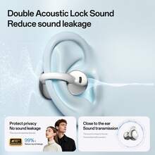 New Senyang- 2026 New Open Bluetooth Ear Earbuds With LED Battery Display, AI HD Call Headset, Fashion UV Glitter Charging Case Headphone, Panoramic Surround Sound, Comfortable Clip On Wireless Headphones For Sports Running Earphones Fashion Couples Earpods For Iphone For Android - Xem 5