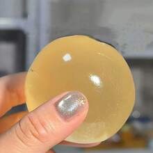 6厘米圆形慢回弹挤压球，手工制作，椰子油填充，是节日礼物、趣味可爱礼物、生日礼物、复活节礼物、万圣节礼物、圣诞节礼物、派对礼品的理想之选。 - 多色隨機 - 查看 3