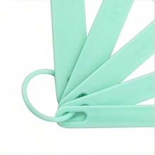 10pcs/Set Measuring Spoons & Cups, Baking Tools DIY Cake Baking Powder Scoop, 10pcs Plastic Measuring Spoons With Markings - Multicolor - View 4