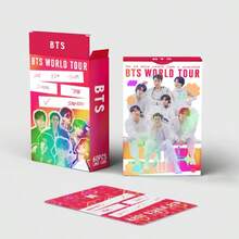 60张 J-HOPE心形照片卡、LOMO卡、贴纸、双面卡、收藏盒、主题LOMO卡和贴纸套装、必备粉丝周边 - 彩色 - 查看 3