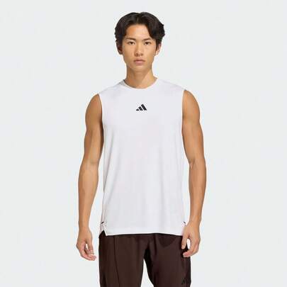 Adidas 男士 D4T POWER TANK 休闲运动背心 KD0376