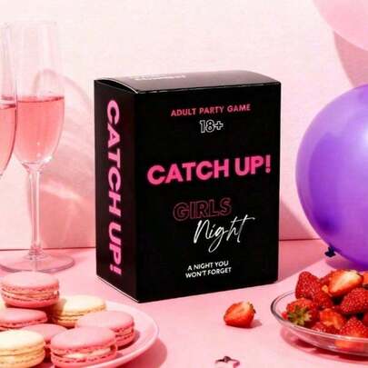 Catch Up! Game Night 18+ Parsq25091044545874241ty Game |   Spicy Thought Provoking Conversation Starters For Fun Game Nights, Bachelorette And Birthday Party Board Games, Games