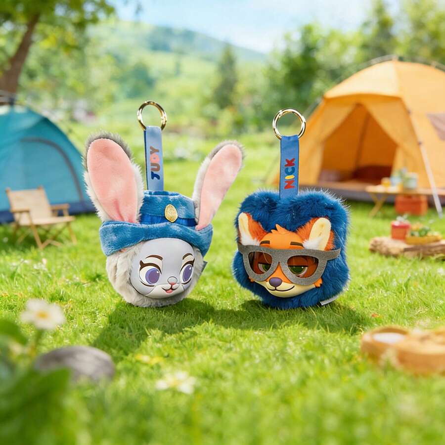Mặt dây chuyền hộp bí ẩn hình động vật ngộ nghĩnh, hình Judy Hopps và Nick Wilde dễ thương, phụ kiện mini bí ẩn, giao hàng ngẫu nhiên, đồ trang trí treo sưu tầm, quà tặng bất ngờ cho người hâm mộ phim, đồ chơi bán chạy xuyên biên giới. - Nhiều màu - Xem 1