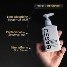 BASED Daily Skincare Duo| Purifying Face Wash + Restoring Moisturizer| Built For All Skin Types| 100% , Healthy Ingredients| Hormone  - ZERO Endocrine Disruptors - Bộ đôi chăm sóc da - Xem 8