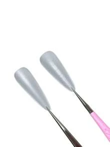 240pcs Box Oval Shaped Extra Long Blank False Nails, Daily Commute DIY Nail Art - White - View 3