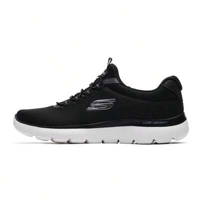 Skechers Giày nam thường ngày, giày thể thao nhẹ, thoải mái, mã sản phẩm 233049-BKW