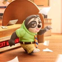 Miniso Disney Zootopia Mystery Blind Box, 'The Great Chase' Series - Surprise Collectible Figure Of Nick Or Judy - Multicolor - View 6