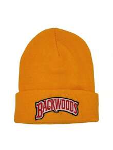 Mũ len beanie kiểu trượt ván Châu Âu và Mỹ, thêu chữ BACKWOODS, mũ giữ ấm phong cách hip hop, phù hợp cho mọi mùa, hè, đi biển, nghỉ lễ. - Nhiều màu - Xem 7