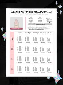 10片/套 手工杏仁形Y2K坏女孩风格美甲贴片，黑色、白色、红色，法式尖头，不对称液态金属图案，黑色玫瑰，珠子，彩虹气泡，星星设计，适合女性和女孩，派对，日常佩戴，包含工具包，送给她的绝佳礼物 - 彩色 - 查看 7