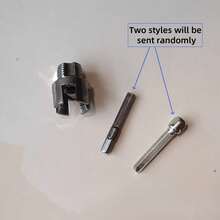 2pcs/Set Internal & External Thread Repair Tool, Compatible With 4/6mm NPT Pipe Tap, Aluminum Alloy Thread Repair Kit For PPR/PVC/Copper Pipe, Non-Slip Handle - Wire Splitting Tools - View 10