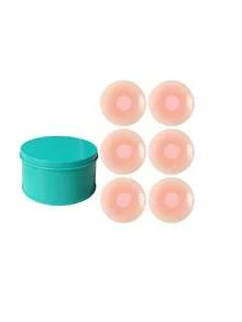 12 piezas de cubiertas de pezón de silicona reutilizables y sin costuras, pezoneras autoadhesivas invisibles, adecuadas para mujeres en diversas ocasiones, diseño invisible antideslizante (2/6/12 piezas) - Multicolor - Ver 10