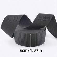 Dây đai nylon màu đen dài 10m/393,7 inch, dây đai nylon chịu lực cao dùng để buộc, làm đồ thủ công DIY, sửa chữa, cố định. - A - Xem 15