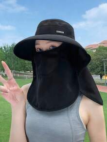 1顶女士夏季户外遮阳帽，带颈部遮挡，全方位防晒 - 遮陽帽 - 查看 10