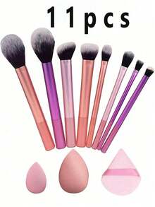 18pcs Makeup Brush Tool Set, Professional Makeup Brush,Multicolored - Nhiều màu - Xem 7