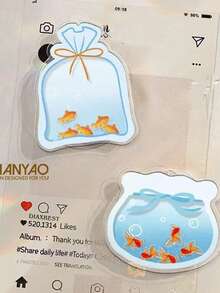 1个可爱夏季时尚海星贝壳手机支架/桌面支架 - 彩色 - 查看 5