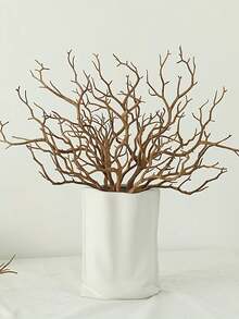5/3pcs Artificial Coral Branches And Small Twigs, Suitable For Wedding Bouquet Decor, Living Room Decor, And Garden Party Decor - Multicolor - View 1