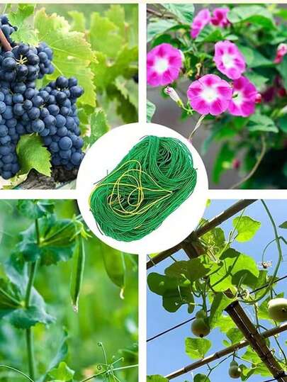 Lưới giàn leo làm vườn chịu lực cao, thích hợp cho dưa chuột, dây leo, cây ăn quả và rau, cà chua, giàn leo cây có kẹp cây, dùng cho sân vườn, dụng cụ làm vườn cho dưa chuột, cà chua, rau, trái cây, đậu xanh và các loại cây leo ngoài trời khác, lưới làm vườn chịu lực cao có kẹp cây, lưới trồng dưa chuột và cà chua, lưới trồng cây ăn quả và rau, giá đỡ cây, luống vườn nâng cao, giá để cây ngoài trời.