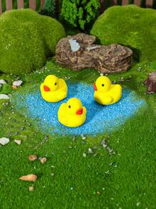 鸭子造型橡皮擦印章 - 可爱黄色小鸭图案二合一橡皮擦印章 - 彩色 - 查看 5