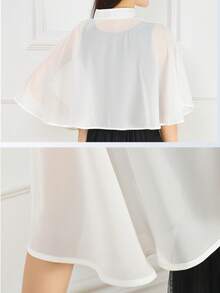 Lightweight Chiffon Shawl, Suitable For Dresses, Jumpsuits, Qipao As Outerwear - Multicolor - View 3