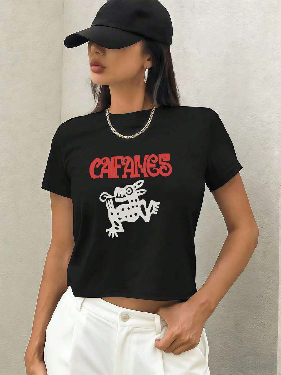 Women T-Shirts - Black - View 1