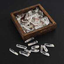 QYDCX Clear Quartz Crystal Points Natural Healing Crystals Tumbled Polished Bulk Stones For Meditation Yoga Chakra Reiki Balancing Crystal Therapy Gemstones Crystals - White Crystal - View 3