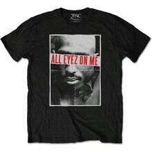 All Eyez On Me Rap Death Row Official Tee T-Shirt Mens Unisex - Black - View 1