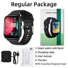 2026 Smartwatch For Men & Women | Low Power Consumption, Music & Camera Control, Bluetooth Calling, Sports Mode, Customizable Watch Face, Multiple Colors Available, High Battery Capacity, Diverse Watch Face Designs To Meet Different Needs - View 5