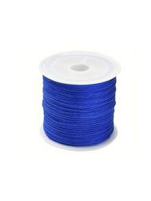 Hilo de nailon multicolor de 0.8mm, 1 rollo de aproximadamente 45 metros, material para ensartar cuentas DIY, adecuado para pulseras de nudos chinos, collares - Multicolor - Ver 9