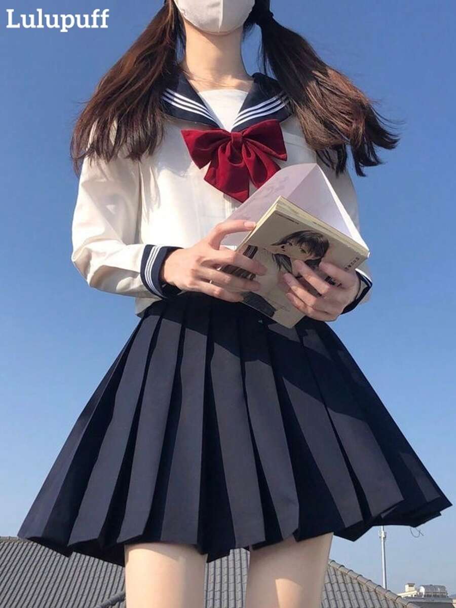 Cosplay Clothing - Màu xanh hải quân - Xem 1