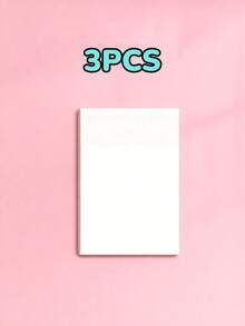 1 paquete de 100 hojas de notas adhesivas transparentes y removibles para estudiantes de vuelta a la escuela - Multicolor - Ver 11