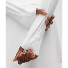 Lululemon Define Cropped Jacket Nulu LW3HWES - White - View 5