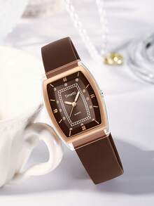 1pc Women's Fashion Casual Artistic Wrist Watch, Suitable For Daily Wear - one-size - View 6