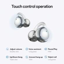 New Senyang- 2026 New Open Bluetooth Ear Earbuds With LED Battery Display, AI HD Call Headset, Fashion UV Glitter Charging Case Headphone, Panoramic Surround Sound, Comfortable Clip On Wireless Headphones For Sports Running Earphones Fashion Couples Earpods For Iphone For Android - Xem 3