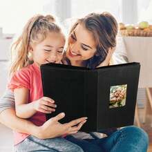 Ywlake Photo Album 4x6 500 Pockets Photo, Extra Large Capacity Family Wedding Picture Albums Holds 500 Horizontal And Vertical Photos Black - Đen - Xem 10