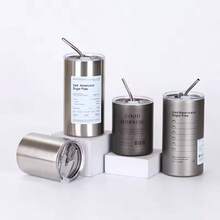 Customizable Stainless Steel Insulated Cold Brew Coffee Cup With Straw - Multicolor - View 1